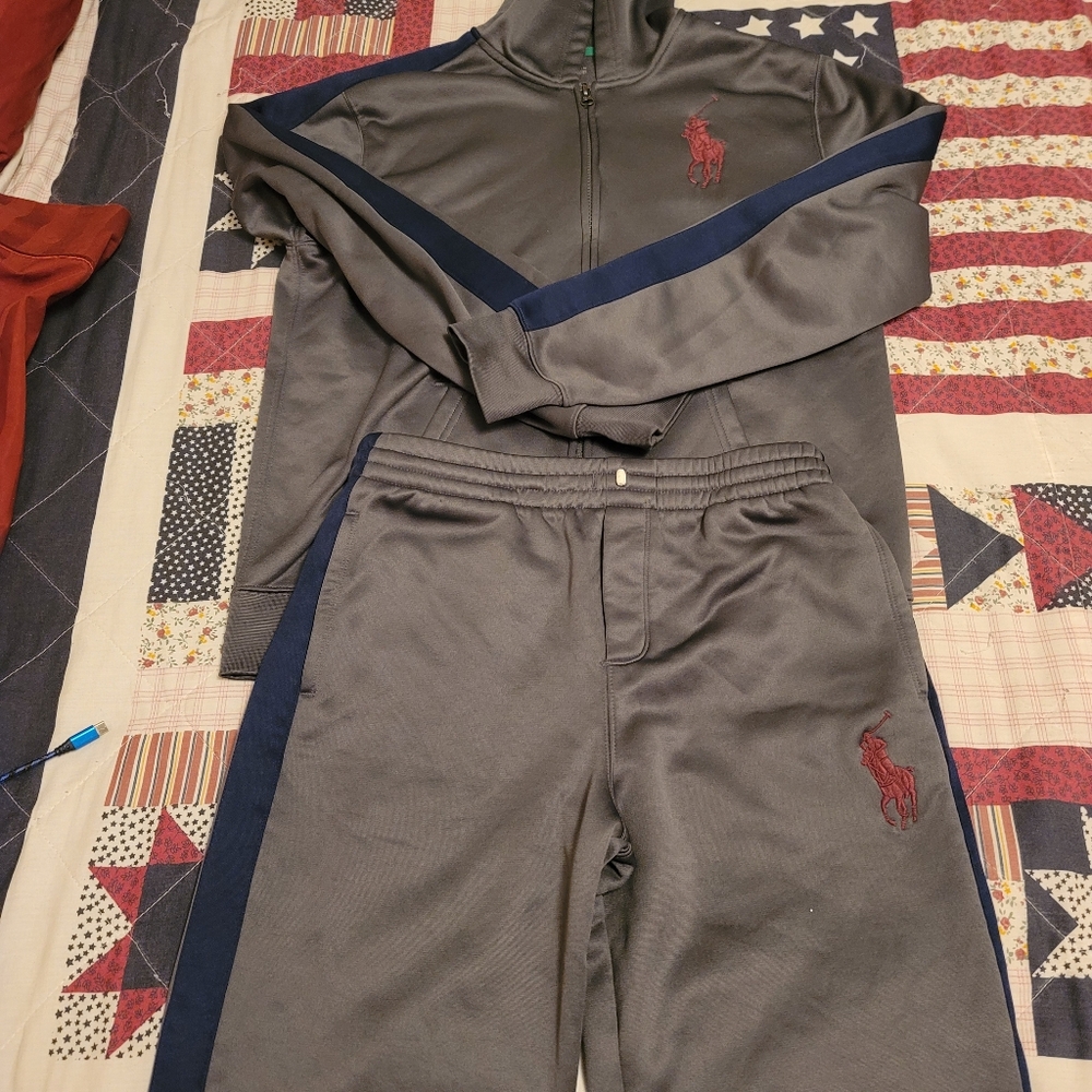 Polo boys XL sweat suit